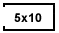 Rates for 5 x 10 storage space