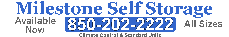 MilestoneSelfStorage - The Best Self Storage Facility in Pensacola. Move in Specials